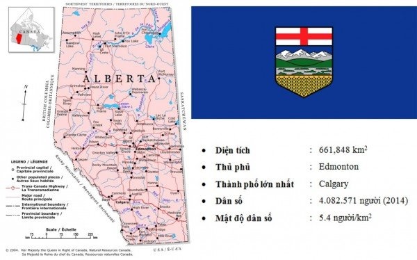 tỉnh Alberta Canada